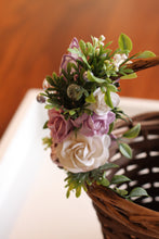 Load image into Gallery viewer, Flower girl Basket - Clover (Purple)