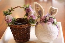 Load image into Gallery viewer, Flower girl Basket - Clover (Purple)