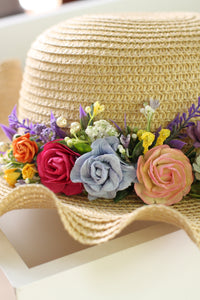 Floral hat - Eve