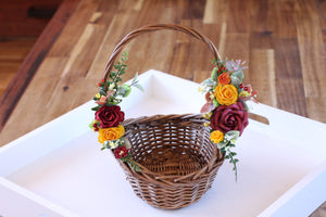 Floral Basket - Autumn