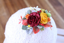 Load image into Gallery viewer, Floral hair clip - Autumn