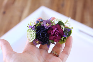 Floral hair clip - Victoria