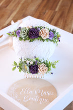 Load image into Gallery viewer, Flower crown - Ebony