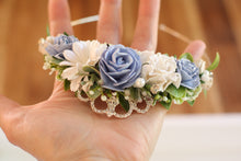 Load image into Gallery viewer, Floral Tiara headband - Alice