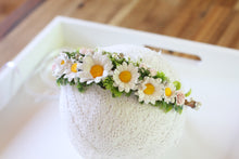 Load image into Gallery viewer, Flower crown - Daisy