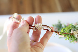 Flower crown - Jasmine