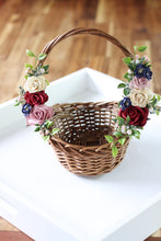 Load image into Gallery viewer, Floral Basket - Sapphire