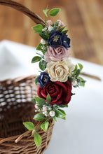 Load image into Gallery viewer, Floral Basket - Sapphire