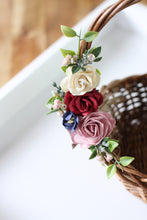 Load image into Gallery viewer, Floral Basket - Sapphire