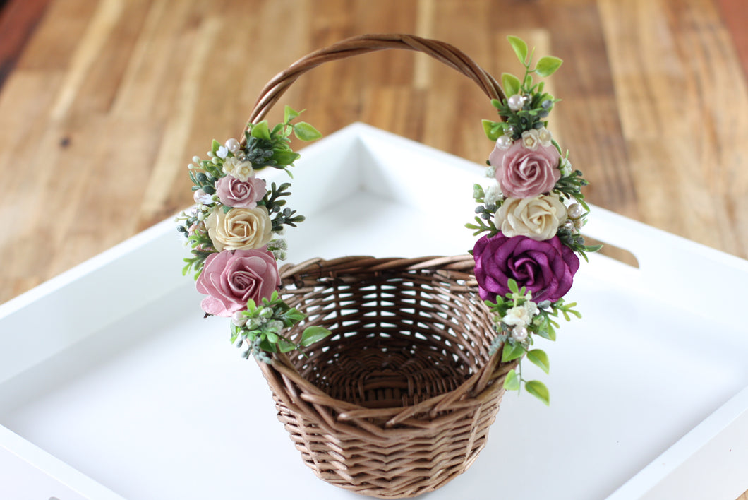 Floral Basket - Jasmine