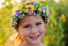 Load image into Gallery viewer, Flower crown - Sunflower dreams