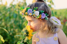 Load image into Gallery viewer, Flower crown - Sunflower dreams