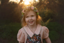 Load image into Gallery viewer, Floral tie  - Navy blush