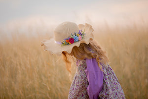 Floral hat - Eve